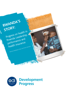 Rwanda - Development Progress