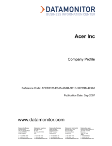 Acer Inc