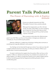 Parent Talk Podcast Episode 006 Show Notes.pages