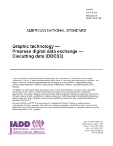 IADD DDES3 Standards