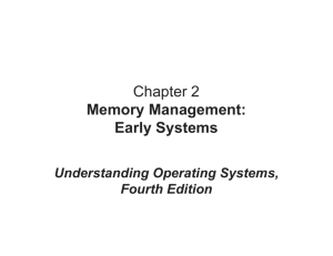 Early Systems