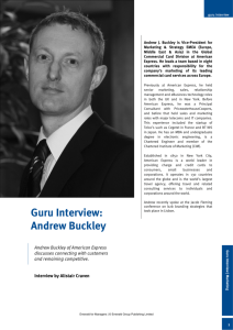 Guru Interview: Andrew Buckley