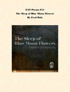 The Sleep of Blue Moon Flowers Album Notes