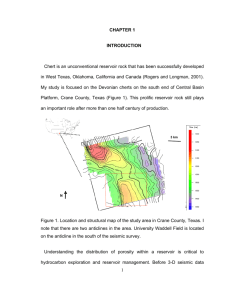 Rock Properties and Seismic Response of Chert Reservoirs, the
