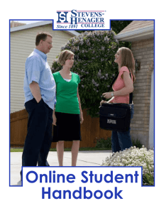 Online Student Handbook - California College San Diego News