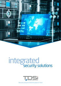 Integrated Security Solutions Brochure 2015