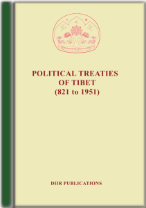 POLITICAL TREATIES OF TIBET (821 to 1951)