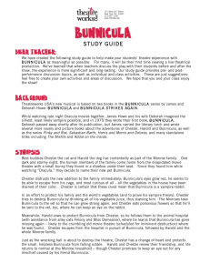 Bunnicula Study Guide - Weidner Center for the Performing Arts