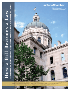 How a Bill Becomes a Law / by the Indiana Chamber