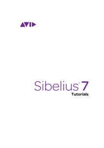 Sibelius 7 Tutorials