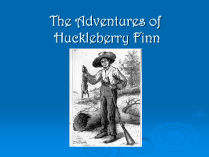 Huckleberry Finn PowerPoint