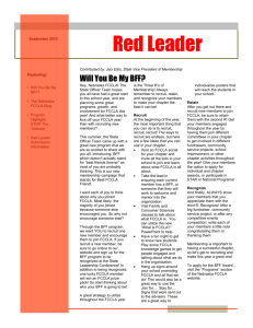 September Red Leader