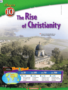 Chapter 10: The Rise of Christianity