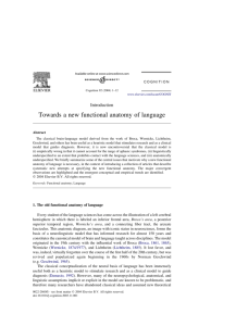 Towards a new functional anatomy of language