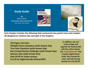 Study Guide - Textbook Media