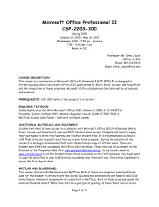 CSP-2203, Microsoft Office Professional 2