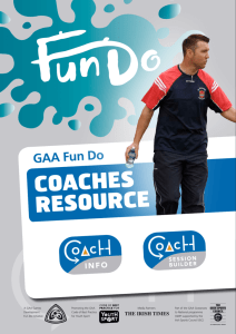 Coaches Resource – Fun Do