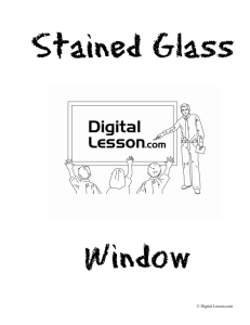 Stained Glass Window Preview Pages