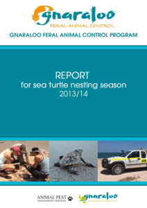 Gnaraloo Feral Animal Control Program