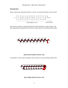 Background: Molecular Dimensions Introduction