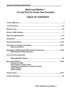 12-Lead ECG's for Acute Care Providers