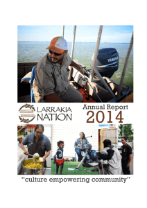“culture empowering community” Annual Report