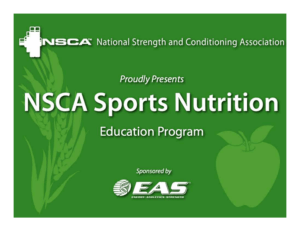 NSCA Nutrition Powerpoint