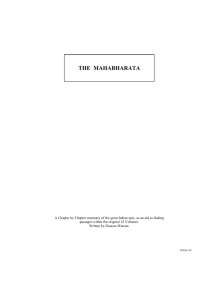 the mahabharata - Mars