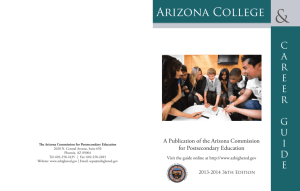 Arizona College and Career Guide