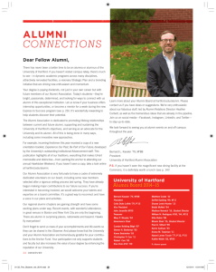 Alumni Connections - University of Hartford