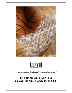 introduction to coaching basketball