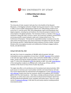 J. Willard Marriott Library Profile