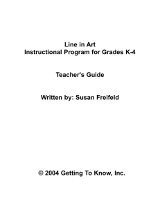 Line in Art Teacher's Guide