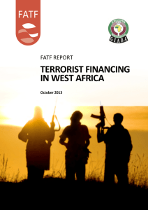 terrorist financing in west africa - Financial Action Task Force on