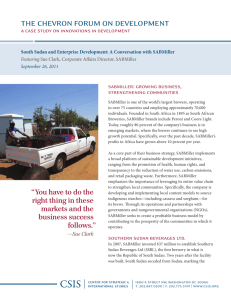 PDF File of "South Sudan and Enterprise Development: A