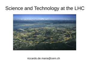 Science and Technology at the LHC