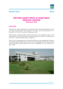 Mother Dairy fruit & Vegetable Private Limited, Patparganj