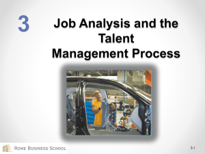 What is job analysis? - Rome Business School