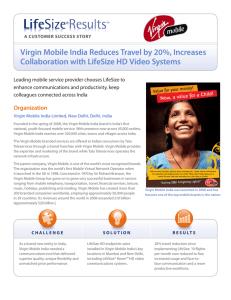Virgin Mobile India Case Study