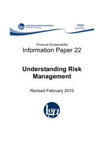 LG FS Info Paper 22 - Understanding Risk Management 2015
