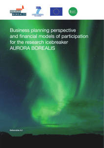 Business planning perspective and financial models of participation