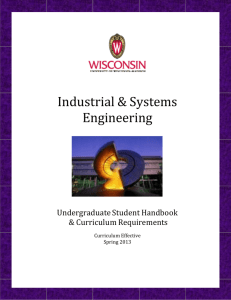 Industrial & Systems Engineering