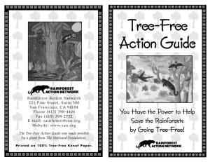 Tree-Free Action Guide