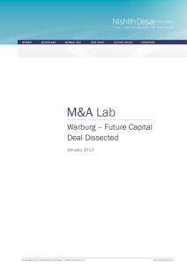 Warburg – Future Capital Deal Dissected