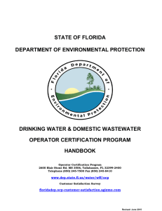 state of florida - Florida Department of Environmental Protection