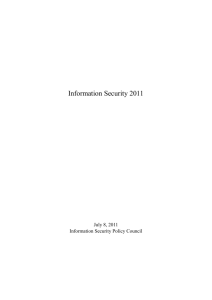 Information Security 2011