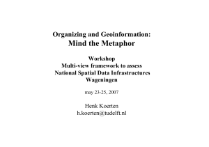 Geo-information and organizing theory - Henk
