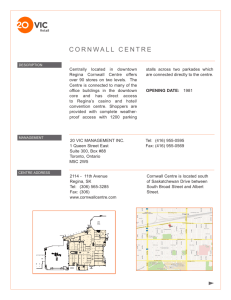 Cornwall Centre.indd - 20 VIC Management Inc.