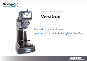Versitron® - Newage Testing Instruments