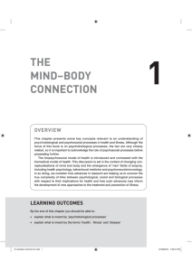 the mind–body connection